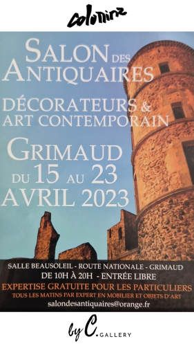 Colomina expose à Port Grimaud du 15 au 23 avril 2023