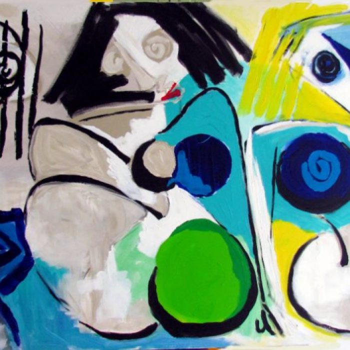Il est bon de ne rien faire - Peinture Jorge Colomina