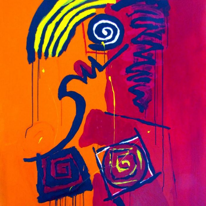 La passionnée - Peinture Jorge Colomina