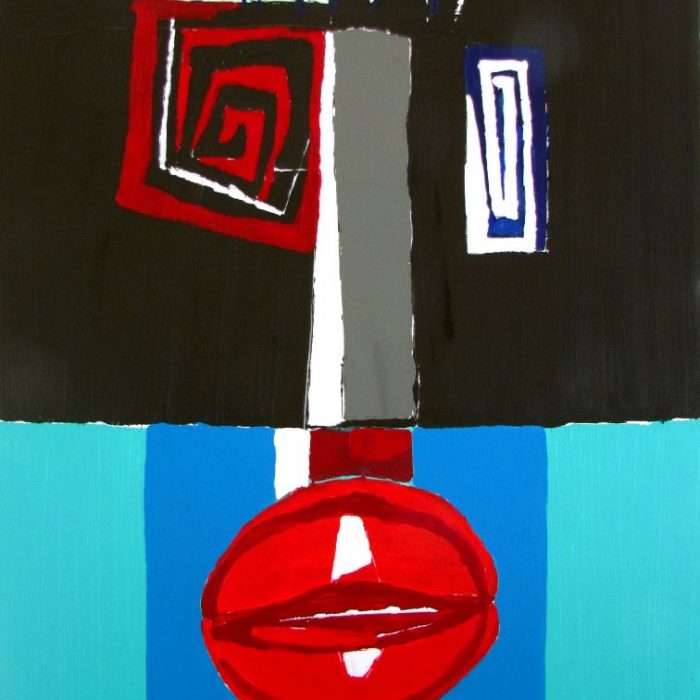Le mage - Peinture Jorge Colomina